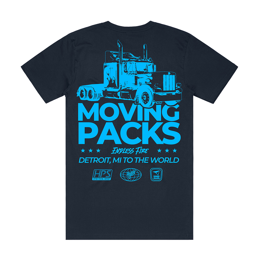 Hytek Moving Packs T-shirt - Navy Blue