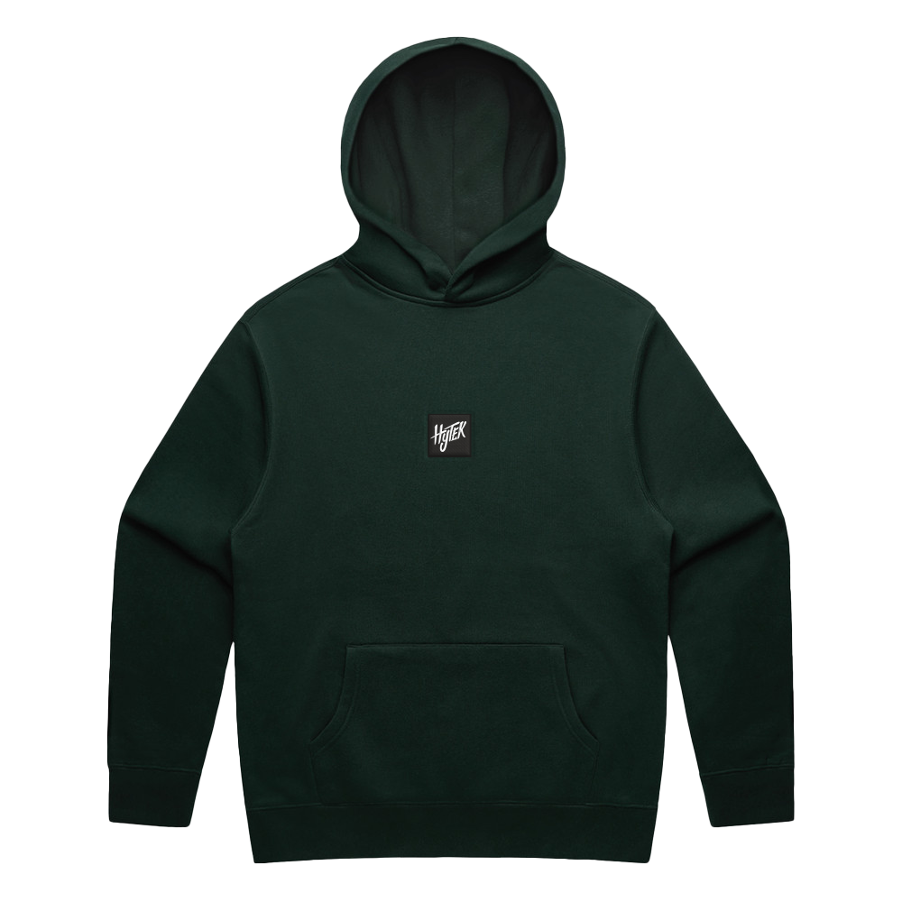 Hytek Block Hoodie - Pine Green