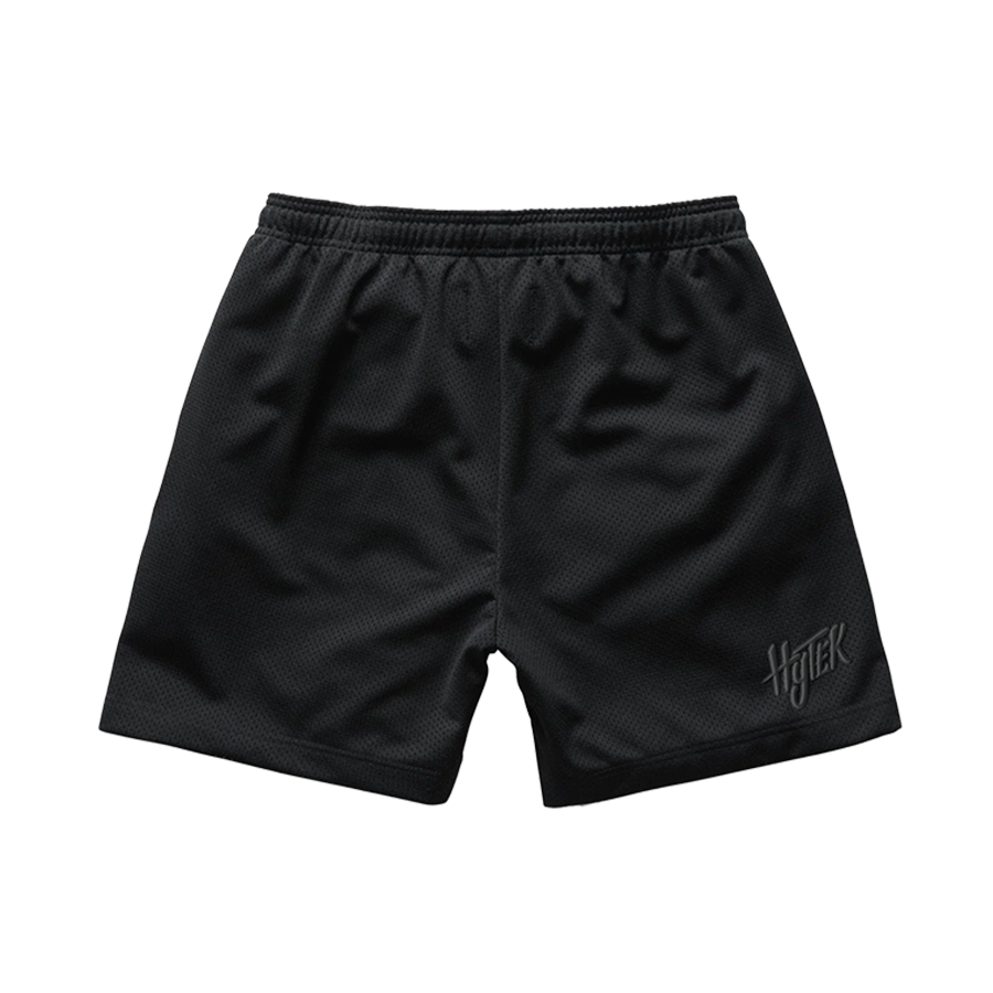 Hytek Black/Black Mesh Shorts